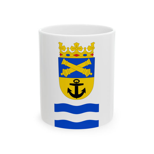 Loviisa.lippu (Finland) White Coffee Mug-11oz-Go Mug Yourself