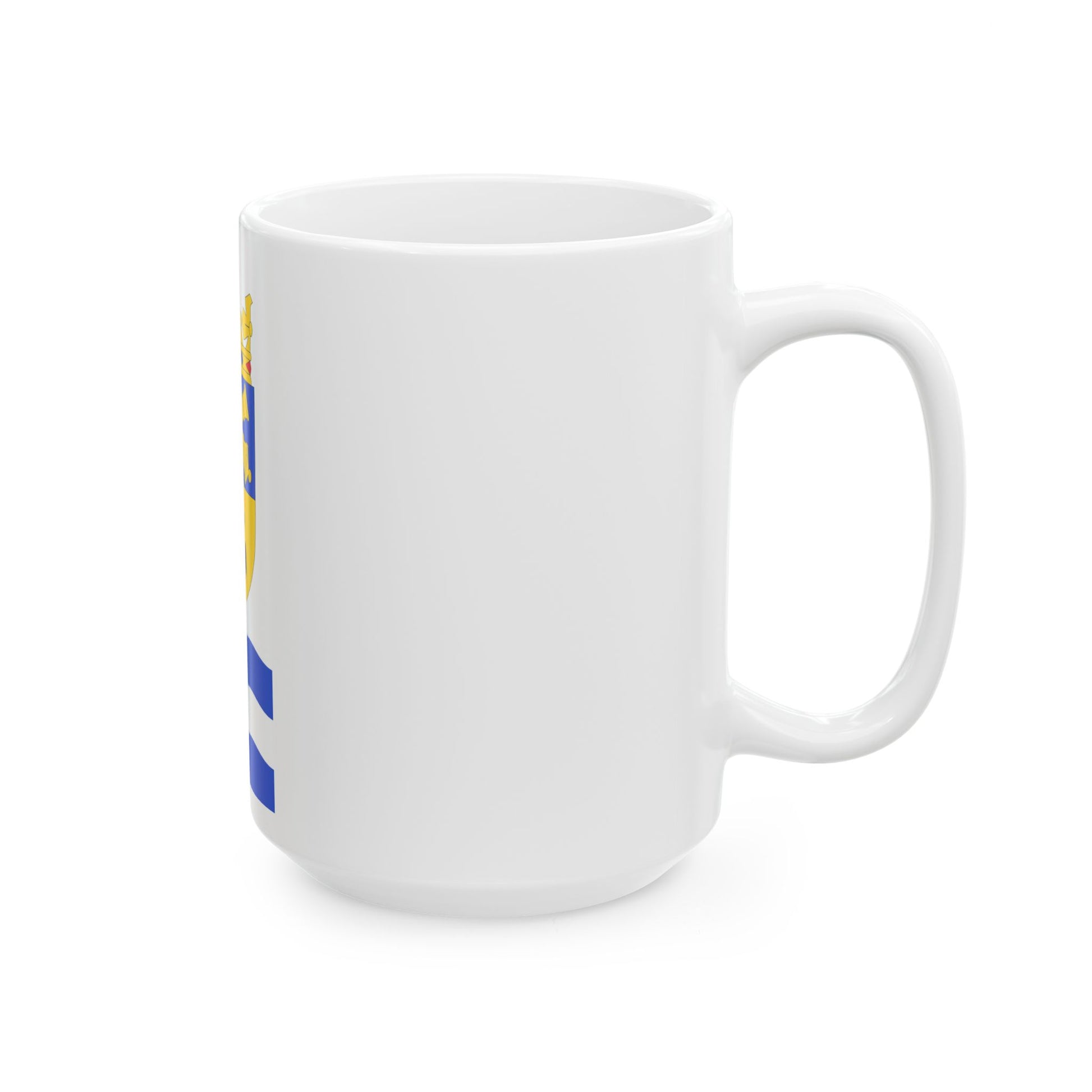 Loviisa.lippu (Finland) White Coffee Mug-Go Mug Yourself
