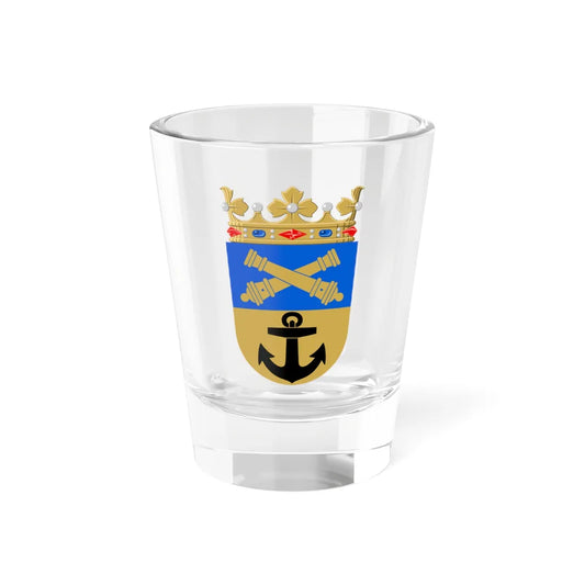 Loviisa.vaakuna (Finland) (Coat of Arms) Shot Glass 1.5oz 1.5oz - Go Mug Yourself