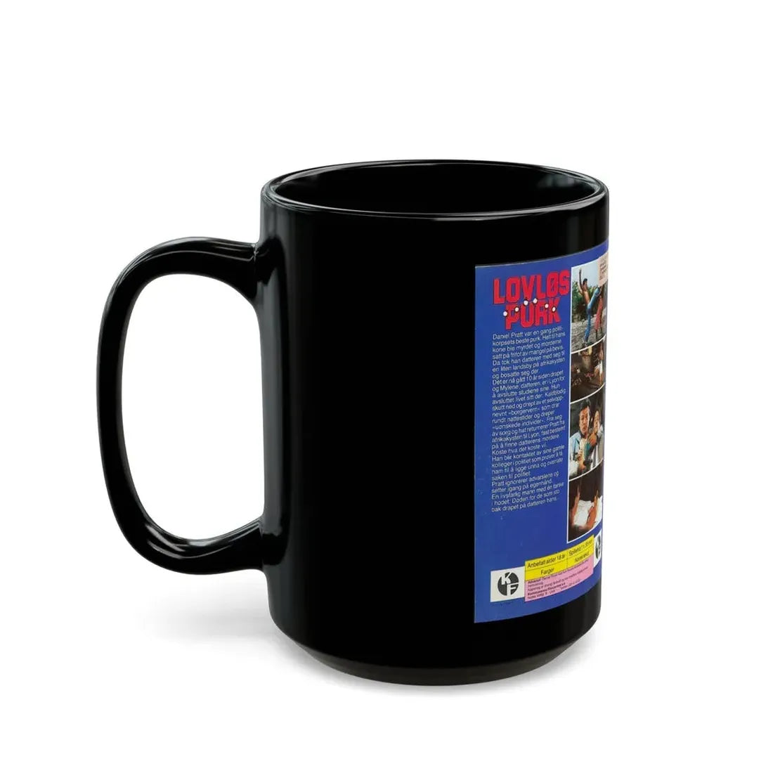 LOVLOS PURK (VHS COVER) - Black Coffee Mug - Go Mug Yourself