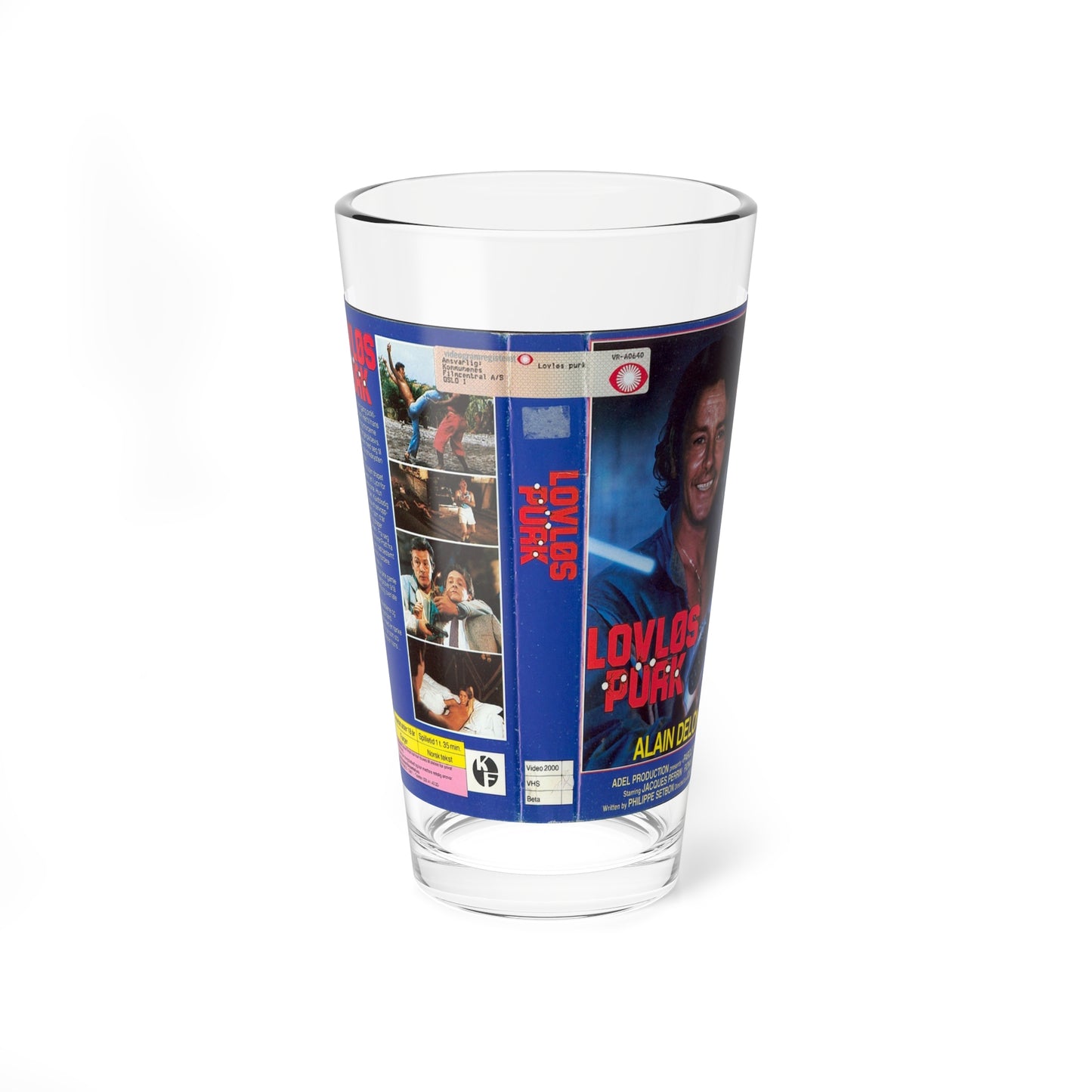 LOVLOS PURK (VHS COVER) Pint Glass 16oz-16oz-Go Mug Yourself