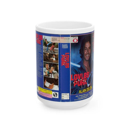 LOVLOS PURK (VHS COVER) - White Coffee Mug-15oz-Go Mug Yourself