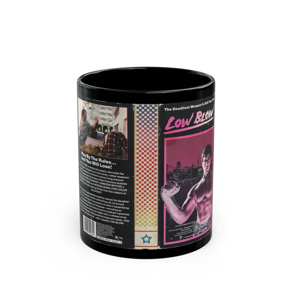 LOW BLOW (VHS COVER) - Black Coffee Mug-11oz-Go Mug Yourself