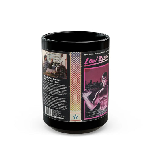 LOW BLOW (VHS COVER) - Black Coffee Mug-15oz-Go Mug Yourself