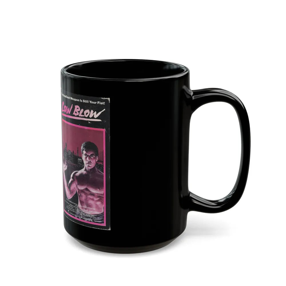 LOW BLOW (VHS COVER) - Black Coffee Mug-Go Mug Yourself