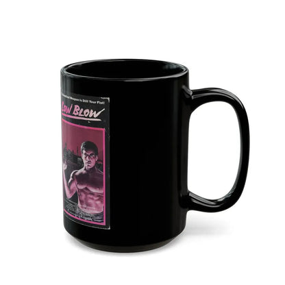 LOW BLOW (VHS COVER) - Black Coffee Mug - Go Mug Yourself