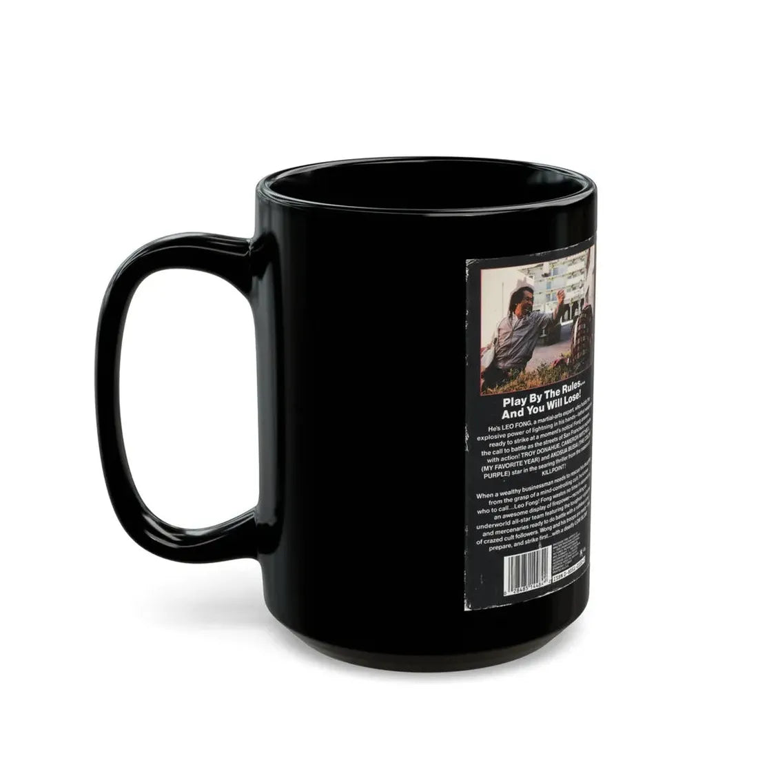 LOW BLOW (VHS COVER) - Black Coffee Mug - Go Mug Yourself