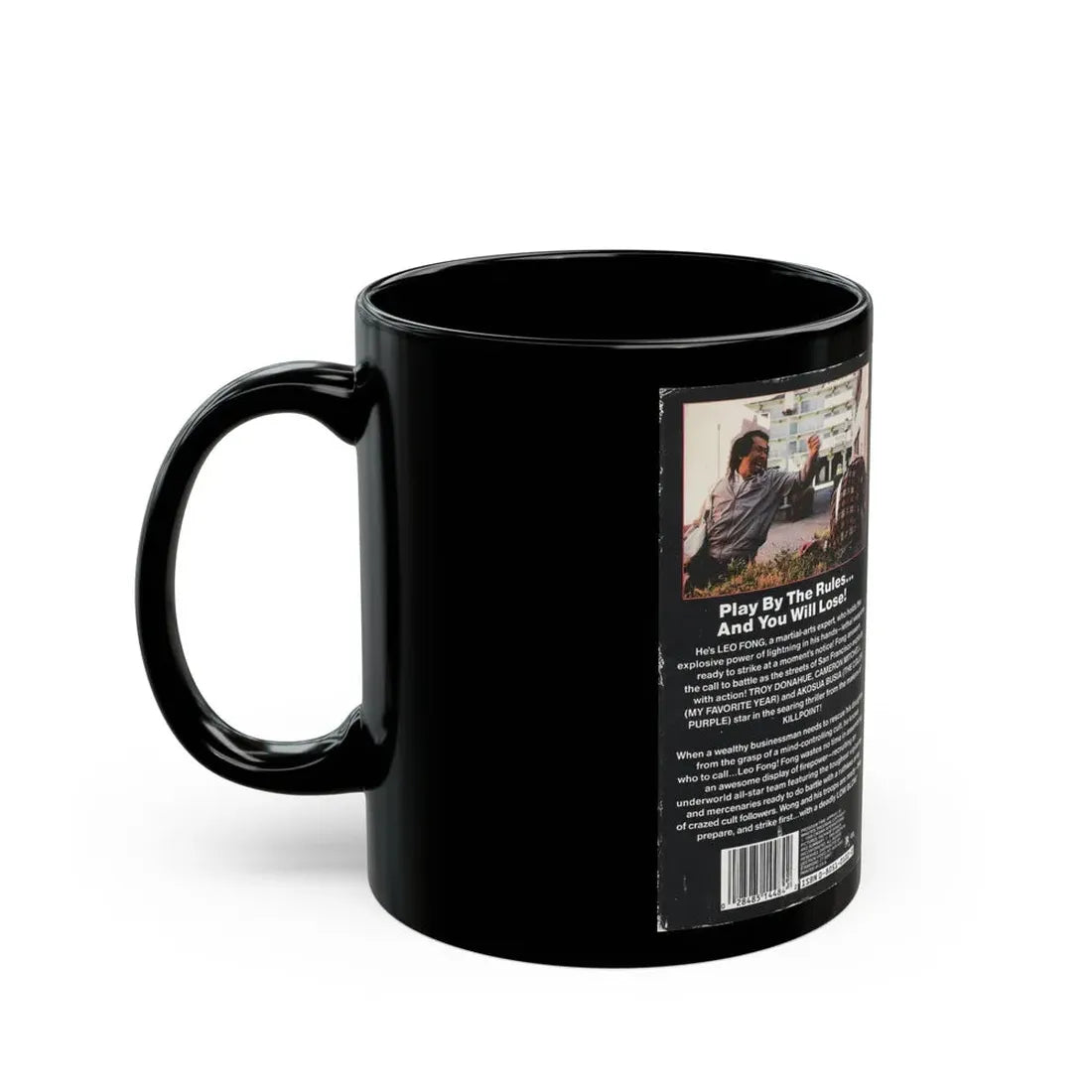 LOW BLOW (VHS COVER) - Black Coffee Mug - Go Mug Yourself