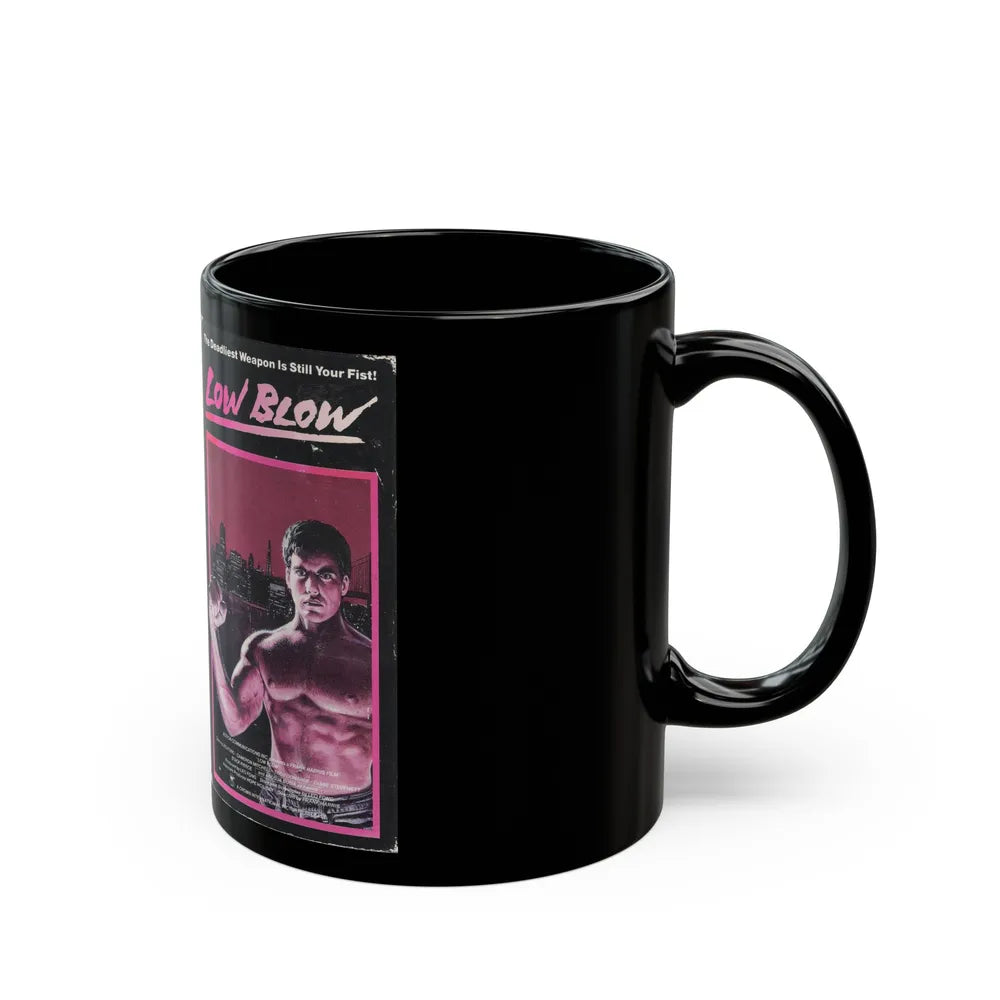 LOW BLOW (VHS COVER) - Black Coffee Mug-Go Mug Yourself