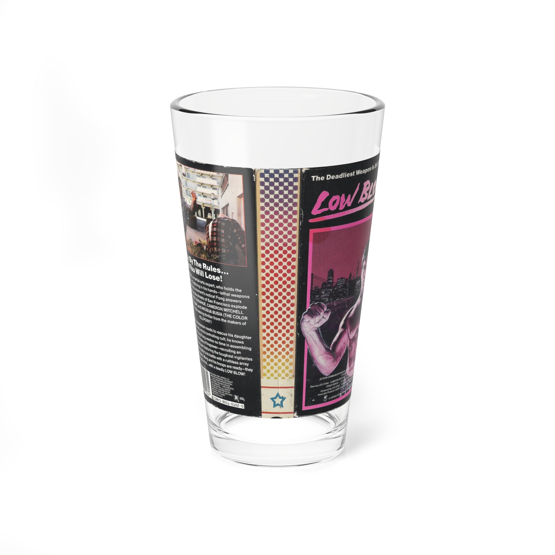 LOW BLOW (VHS COVER) Pint Glass 16oz-16oz-Go Mug Yourself