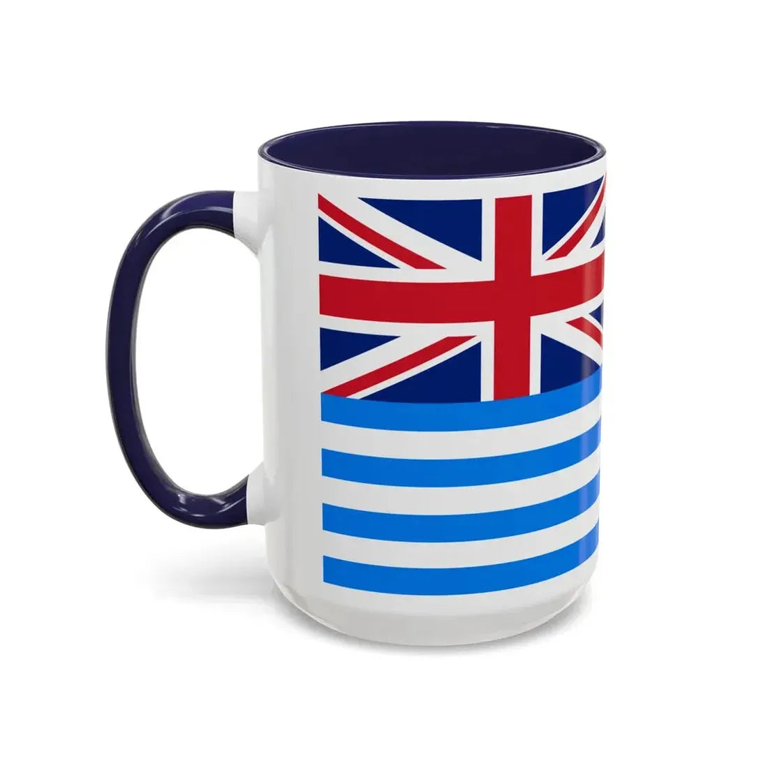 Lower Murray River Flag Australia - Accent Coffee Mug - Go Mug Yourself