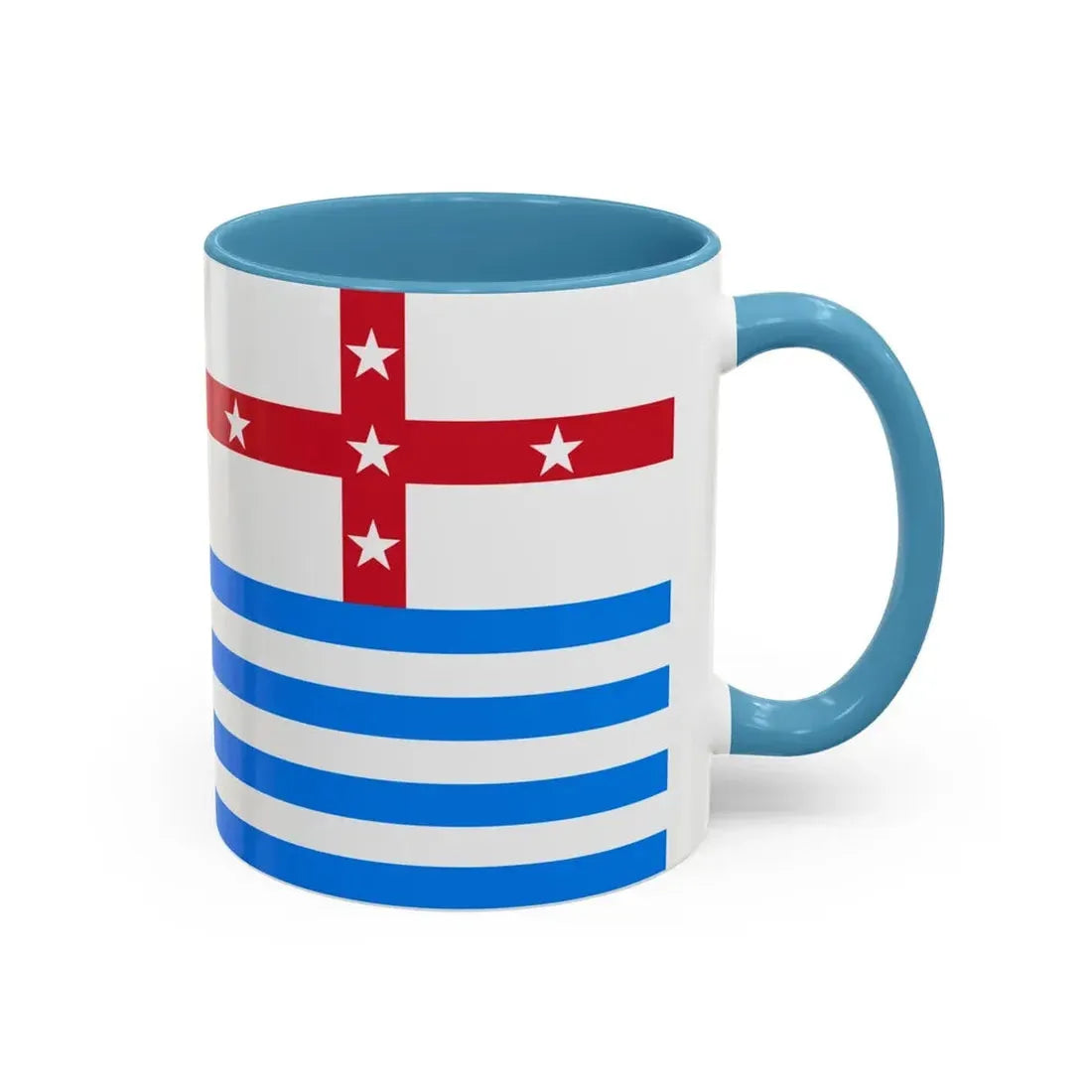 Lower Murray River Flag Australia - Accent Coffee Mug - Go Mug Yourself