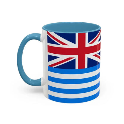 Lower Murray River Flag Australia - Accent Coffee Mug - Go Mug Yourself