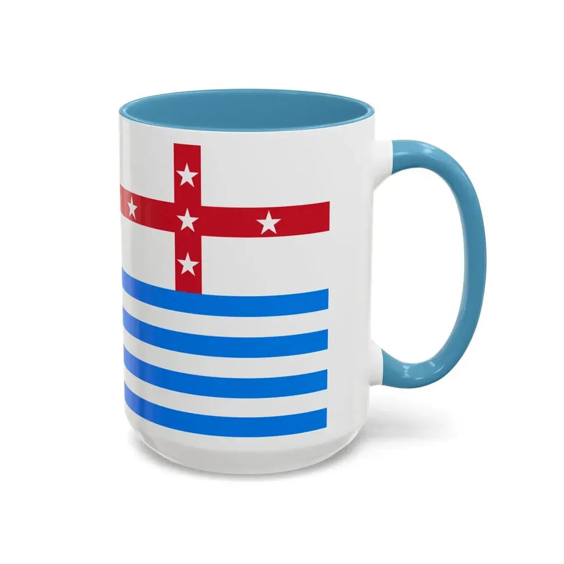 Lower Murray River Flag Australia - Accent Coffee Mug - Go Mug Yourself