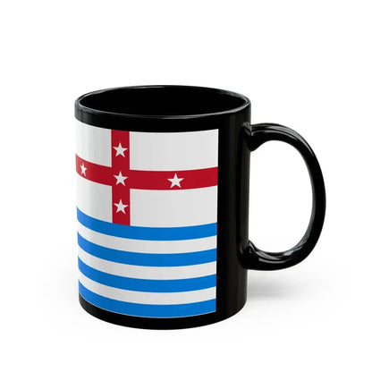 Lower Murray River Flag Australia - Black Coffee Mug - Go Mug Yourself