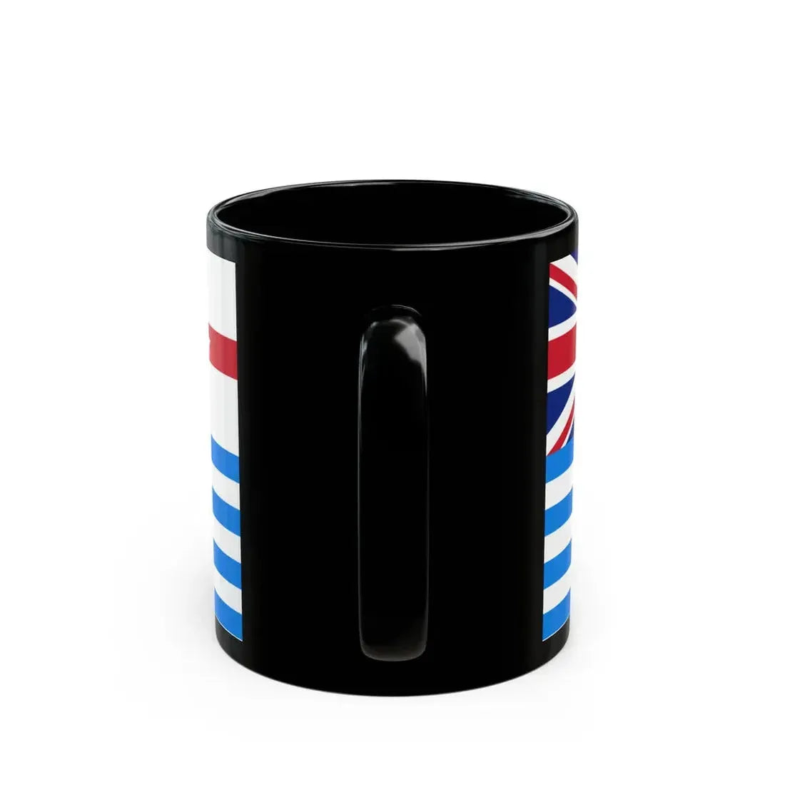 Lower Murray River Flag Australia - Black Coffee Mug - Go Mug Yourself