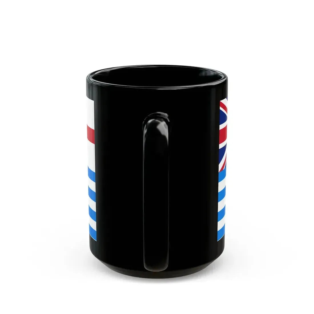 Lower Murray River Flag Australia - Black Coffee Mug - Go Mug Yourself