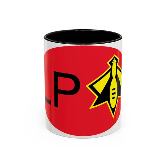 LPA 21st Airlift Squadron (U.S. Air Force) Accent Coffee Mug 11oz Black - Go Mug Yourself