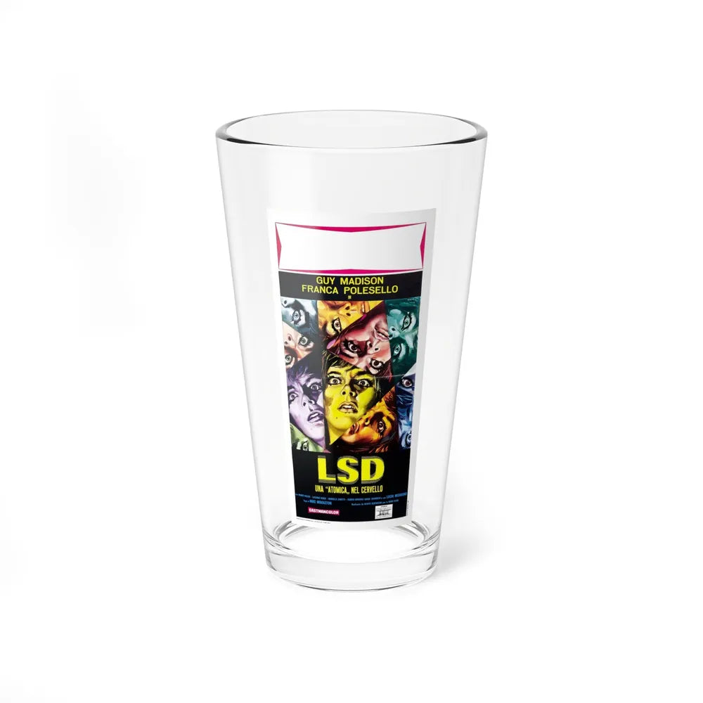 LSD FLESH OF DEVIL (ITALIAN) 1967 Movie Poster - Pint Glass 16oz-16oz-Go Mug Yourself