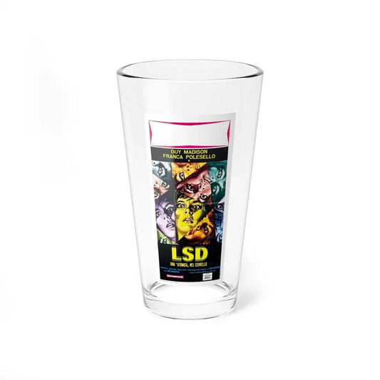LSD FLESH OF DEVIL (ITALIAN) 1967 Movie Poster - Pint Glass 16oz 16oz - Go Mug Yourself
