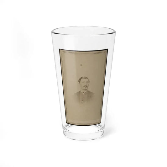Lt. James Watkins Mullery, Head-And-Shoulders Portrait, Facing Slightly Right, Wearing Military Uniform (U.S. Civil War) Pint Glass 16oz 16oz - Go Mug Yourself