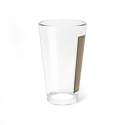Lt. James Watkins Mullery, Head-And-Shoulders Portrait, Facing Slightly Right, Wearing Military Uniform (U.S. Civil War) Pint Glass 16oz - Go Mug Yourself