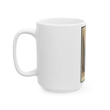 Lt. Robert G. Shaw, Standing, Facing Front (U.S. Civil War) White Coffee Mug - Go Mug Yourself