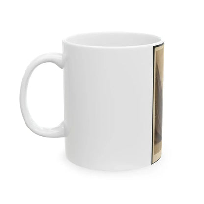 Lt. Robert G. Shaw, Standing, Facing Front (U.S. Civil War) White Coffee Mug - Go Mug Yourself