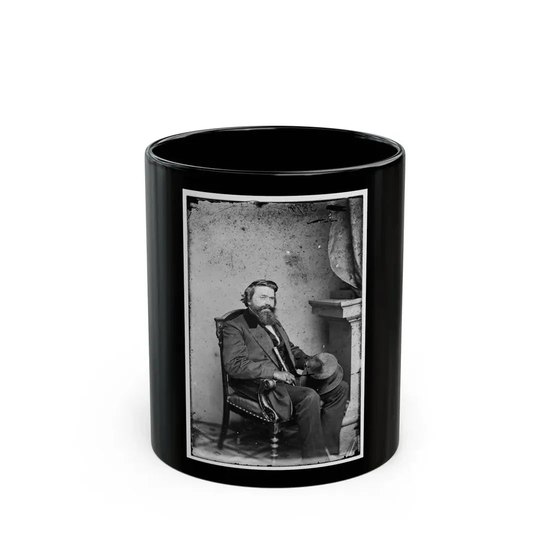 L.T. Wigfall, Brig. Gen. Csa 002 (U.S. Civil War) Black Coffee Mug 11oz - Go Mug Yourself