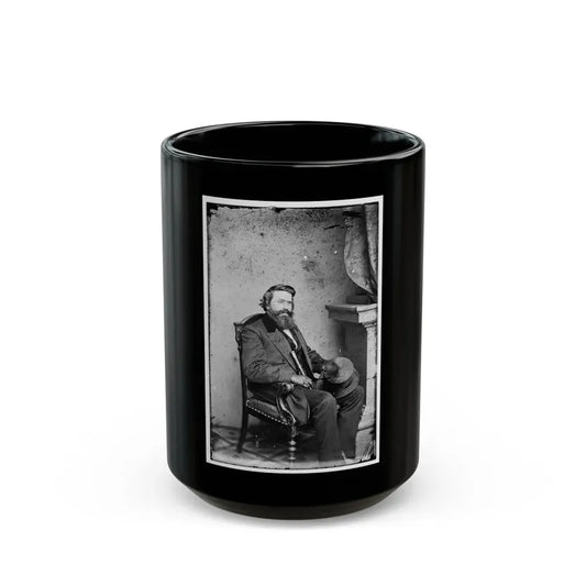 L.T. Wigfall, Brig. Gen. Csa 002 (U.S. Civil War) Black Coffee Mug 15oz - Go Mug Yourself