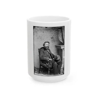 L.T. Wigfall, Brig. Gen. Csa 002 (U.S. Civil War) White Coffee Mug 15oz - Go Mug Yourself