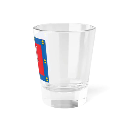 LTU Kauno apskritis flag (Lithuania) Shot Glass 1.5oz - Go Mug Yourself