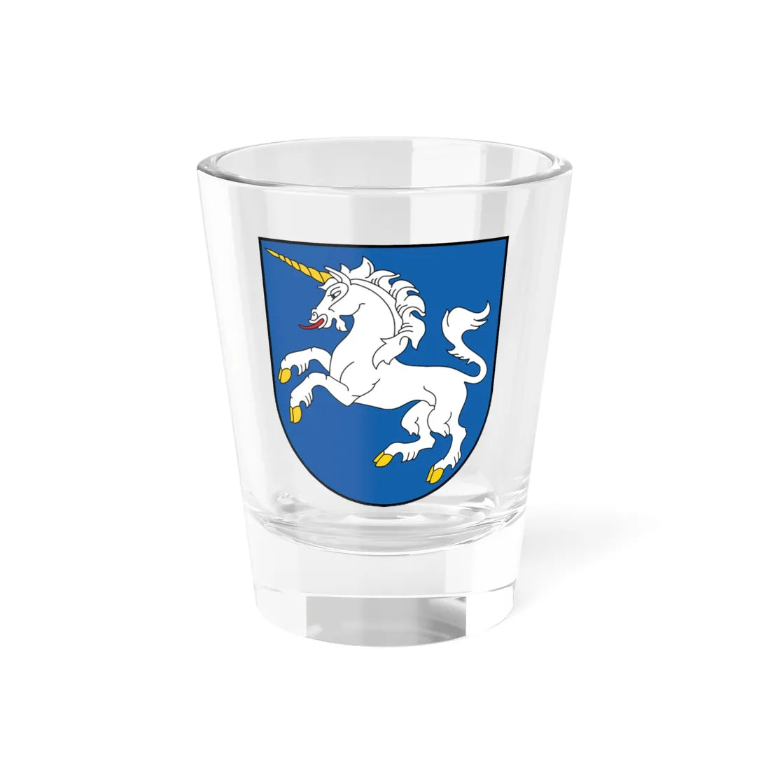 LTU Merkinė COA (Lithuania) (Coat of Arms) Shot Glass 1.5oz 1.5oz - Go Mug Yourself
