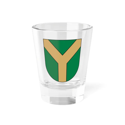 LTU Ylakiai COA (Lithuania) (Coat of Arms) Shot Glass 1.5oz 1.5oz - Go Mug Yourself