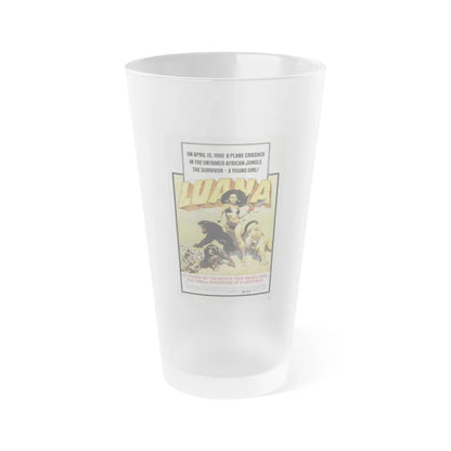 LUANA 1968 Movie Poster - Frosted Pint Glass 16oz-Go Mug Yourself