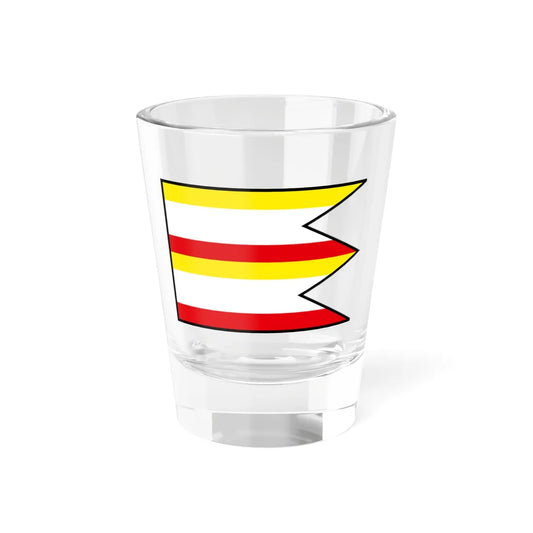 Luba Nove Zamky Flag (Slovakia) Shot Glass 1.5oz 1.5oz - Go Mug Yourself
