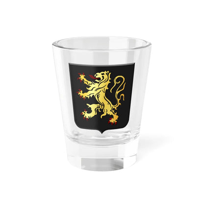 Lubbeek wapen (Belgium) (Coat of Arms) Shot Glass 1.5oz 1.5oz - Go Mug Yourself