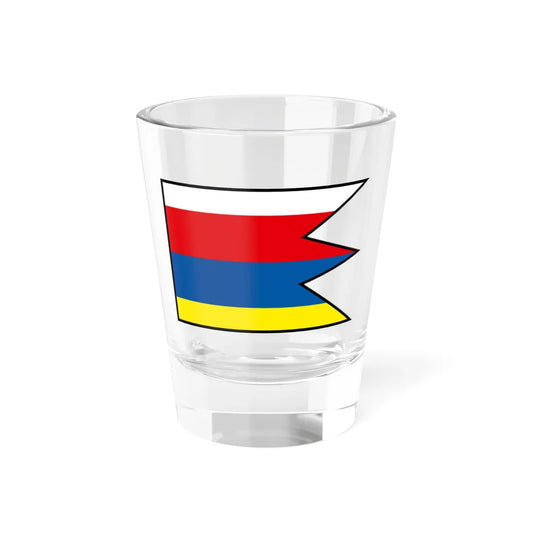 Lubela Liptovsky Mikulas Flag (Slovakia) Shot Glass 1.5oz 1.5oz - Go Mug Yourself