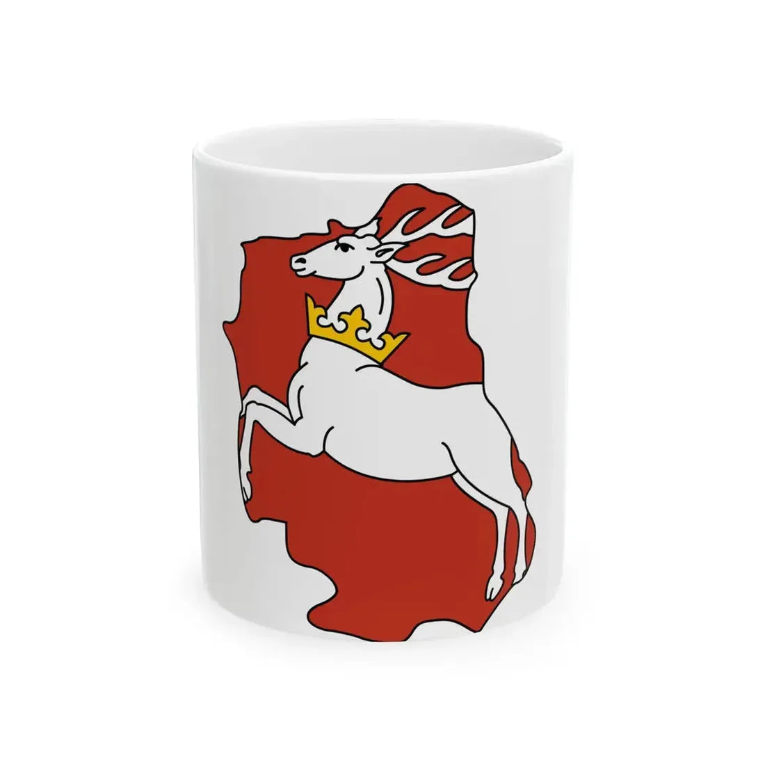 Lubelskie-geo-stub (Poland) White Coffee Mug 11oz - Go Mug Yourself