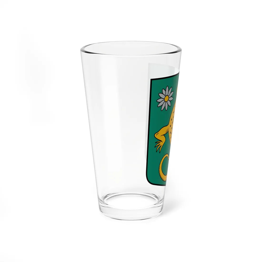 Lubes pagasta ģerbonis (Latvia) (Coat of Arms) Pint Glass 16oz - Go Mug Yourself