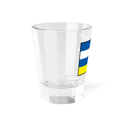 Lubina Nove Mesto Nad Vahom Flag (Slovakia) Shot Glass 1.5oz - Go Mug Yourself