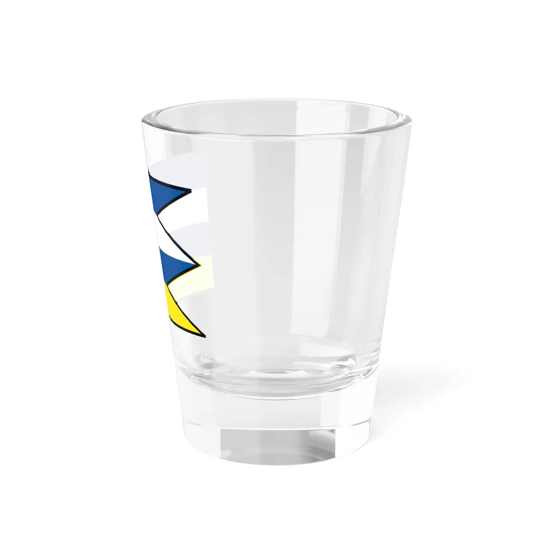 Lubina Nove Mesto Nad Vahom Flag (Slovakia) Shot Glass 1.5oz - Go Mug Yourself