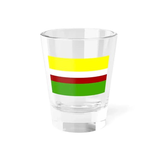 Lubuskie flaga (Poland) Shot Glass 1.5oz 1.5oz - Go Mug Yourself