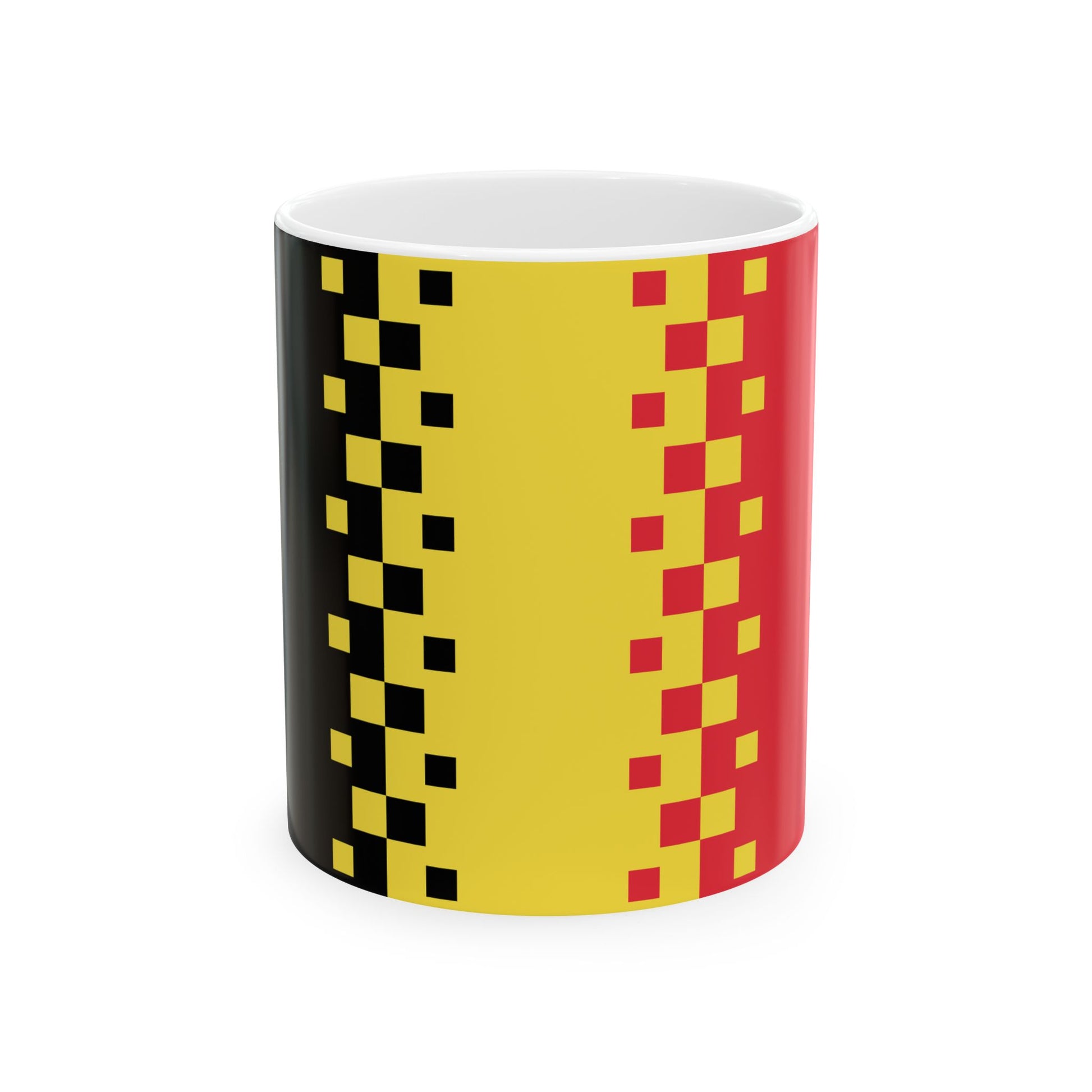 Luc Swinnens 2008 Belgian Flag Proposal (Belgium) White Coffee Mug-11oz-Go Mug Yourself
