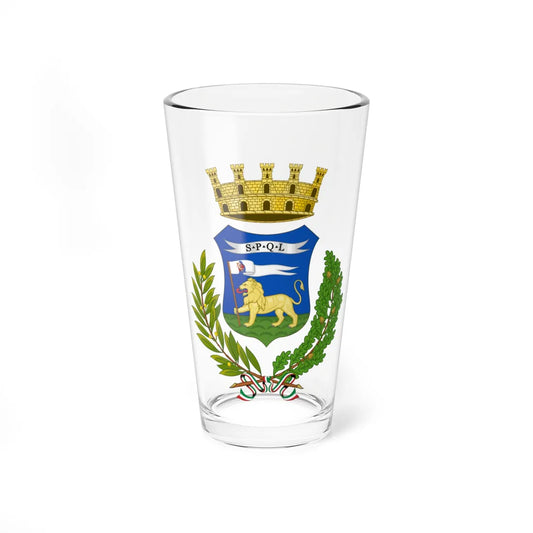 Lucera-Stemma (Italy) (Coat of Arms) Pint Glass 16oz 16oz - Go Mug Yourself
