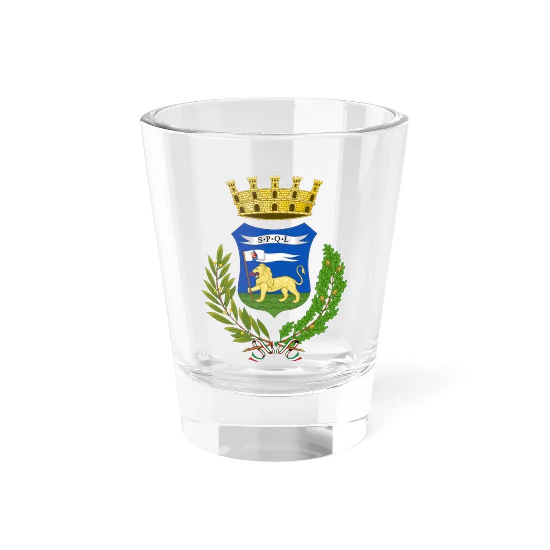 Lucera-Stemma (Italy) (Coat of Arms) Shot Glass 1.5oz 1.5oz - Go Mug Yourself