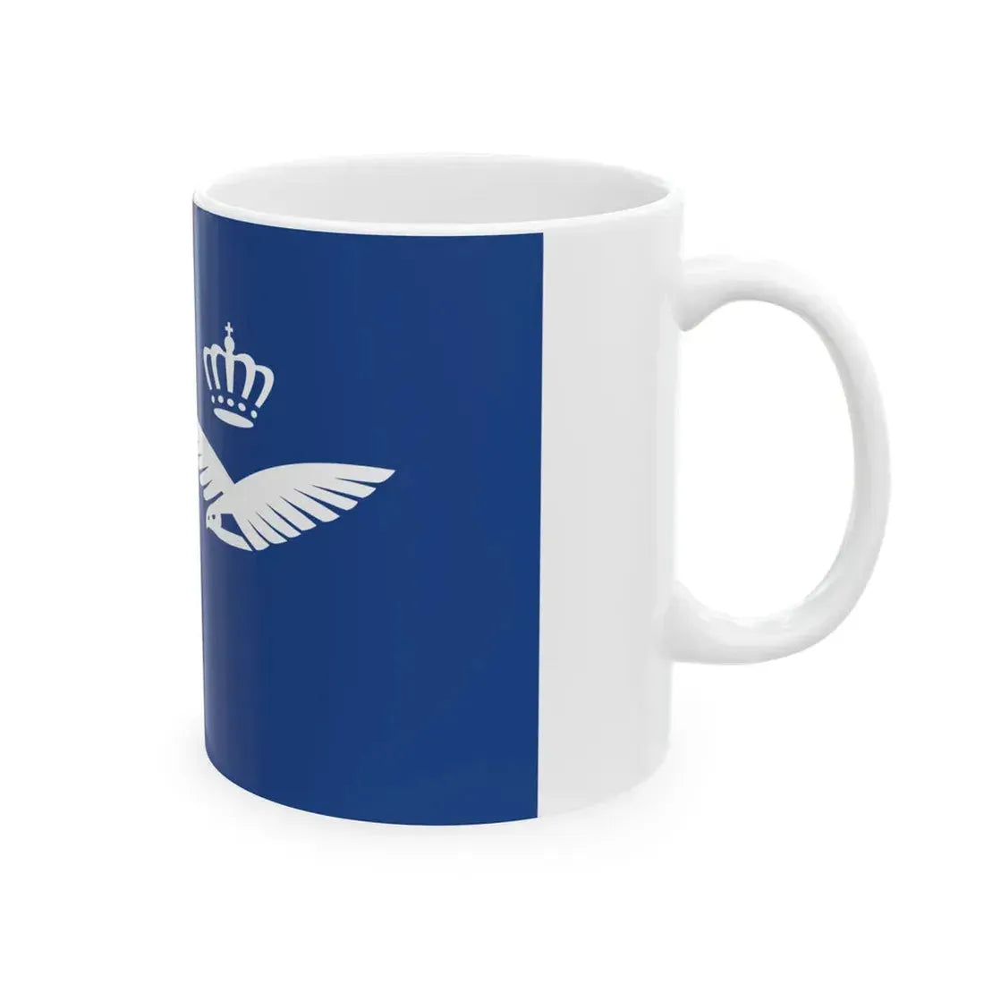 Luchtmacht vlag 2001 - 2011 (Netherlands) White Coffee Mug - Go Mug Yourself