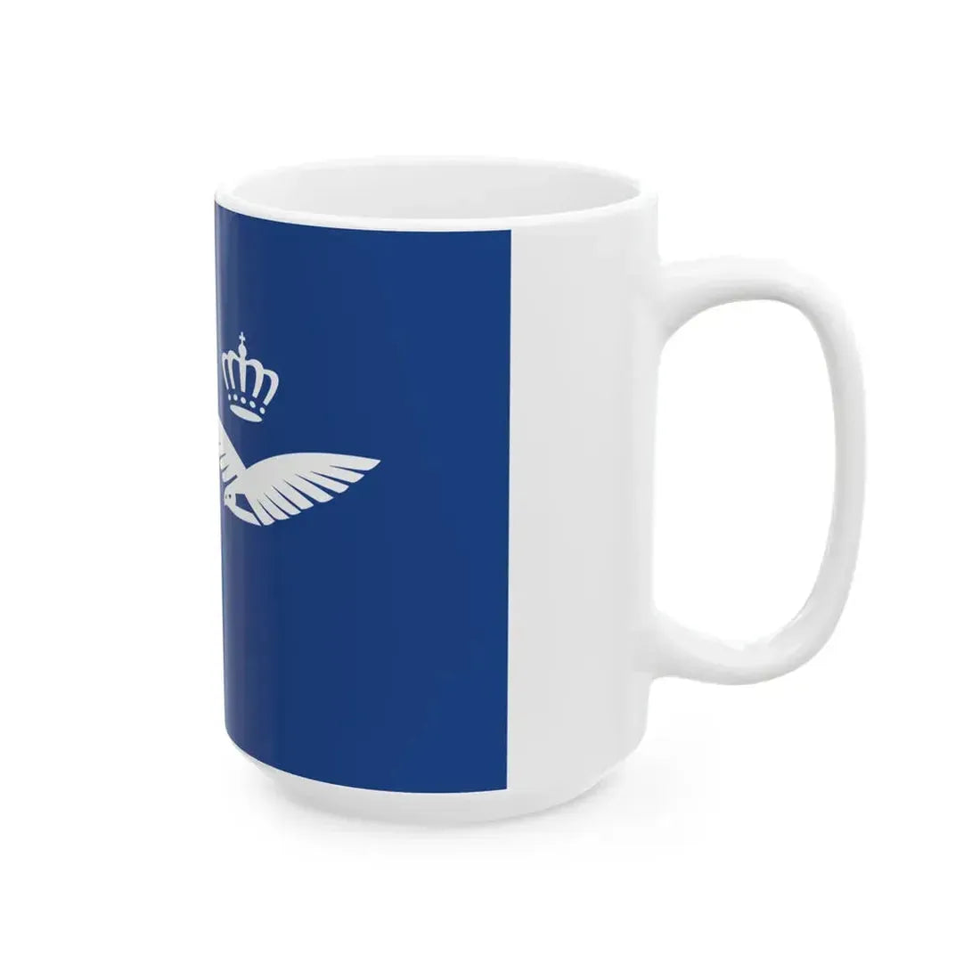 Luchtmacht vlag 2001 - 2011 (Netherlands) White Coffee Mug - Go Mug Yourself