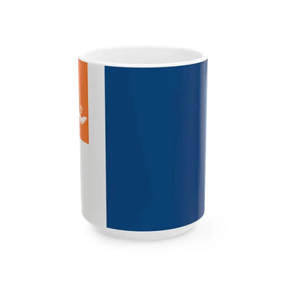 Luchtmacht vlag (Netherlands) White Coffee Mug 15oz - Go Mug Yourself