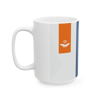 Luchtmacht vlag (Netherlands) White Coffee Mug - Go Mug Yourself